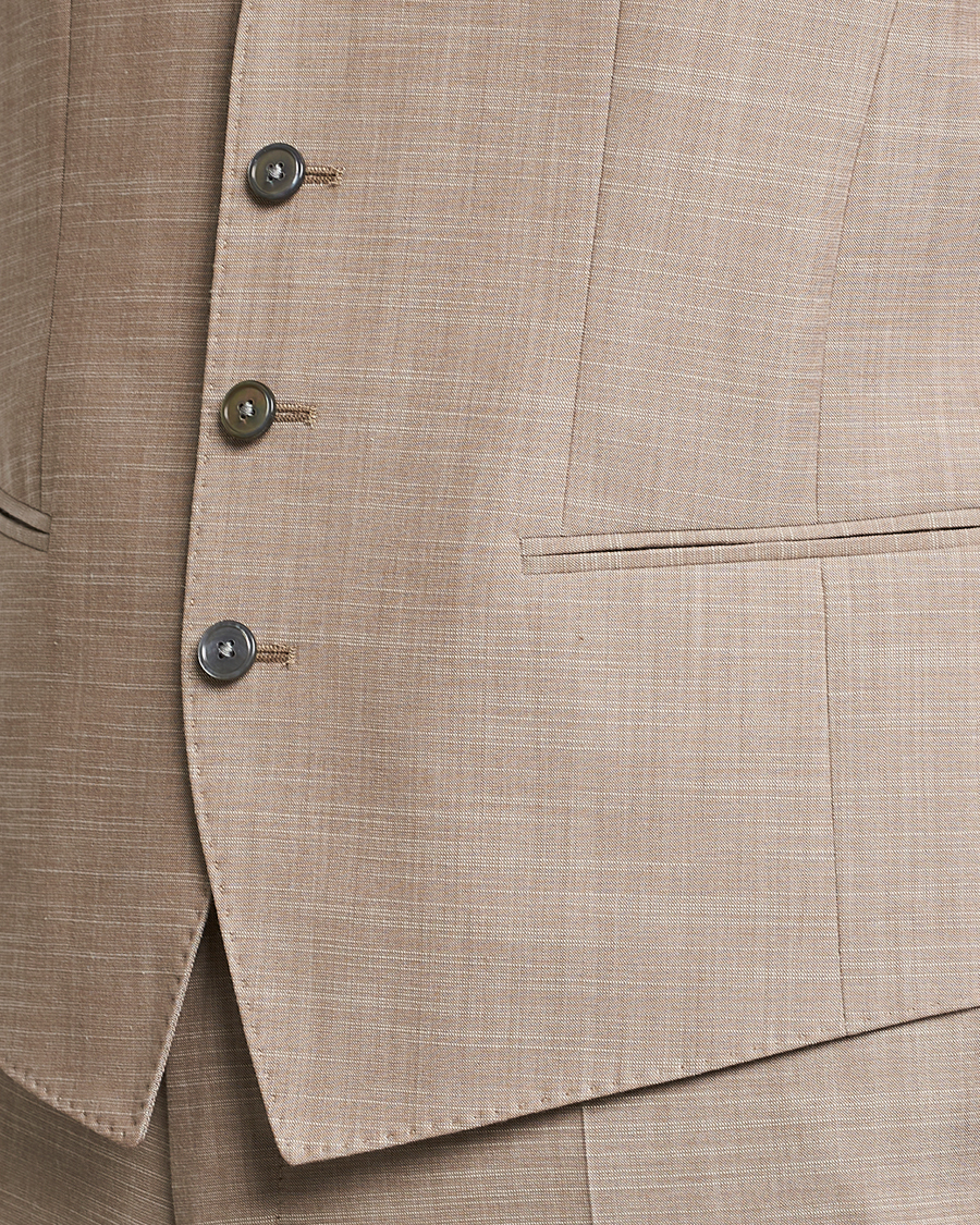 Homme | Blazers | BOSS BLACK | Huge Wool/Cotton Vest Light Beige