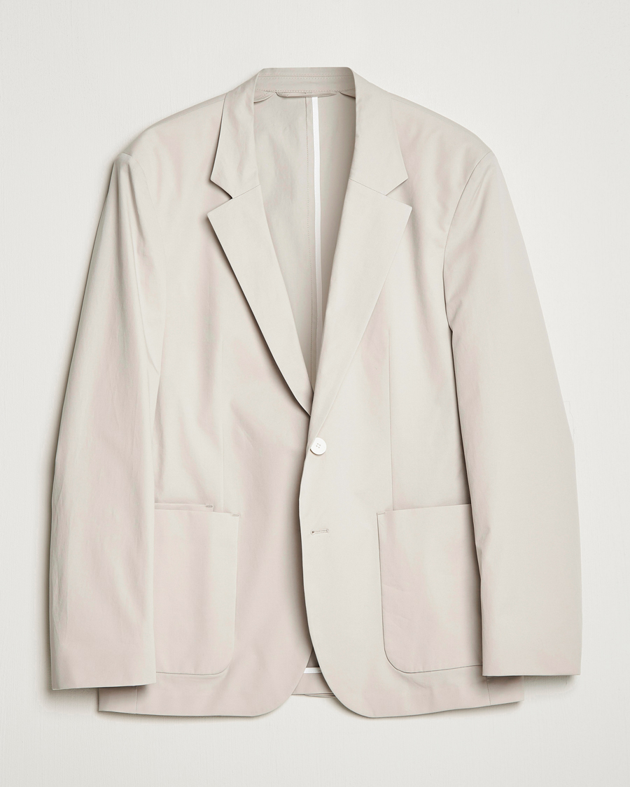 Homme | Blazers | HUGO | Haero Cotton Patch Pocket Blazer Light Beiege