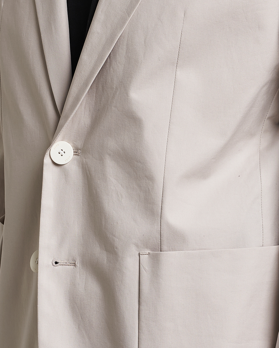 Homme | Blazers | HUGO | Haero Cotton Patch Pocket Blazer Light Beiege