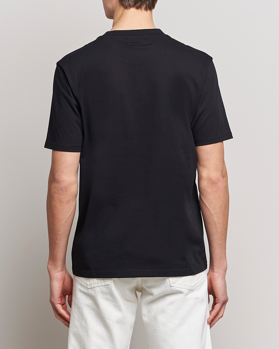 Homme | T-shirts | HUGO | Ducky Printed Crew Neck T-Shirt Black