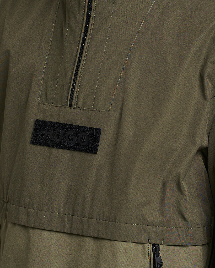 Homme | Manteaux Et Vestes | HUGO | Breaker Anorak Open Green