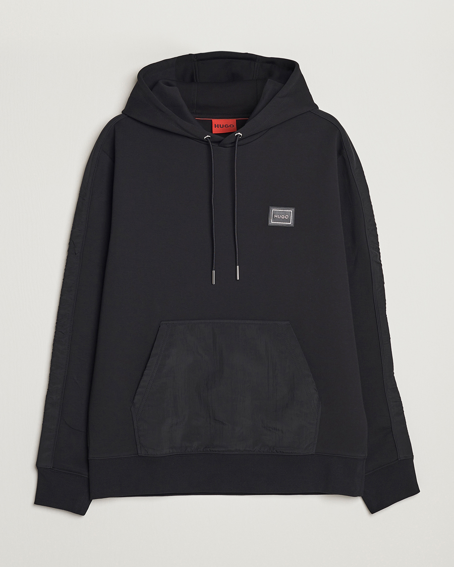 Homme | Pulls Et Tricots | HUGO | Daulo Logo Hoodie Black