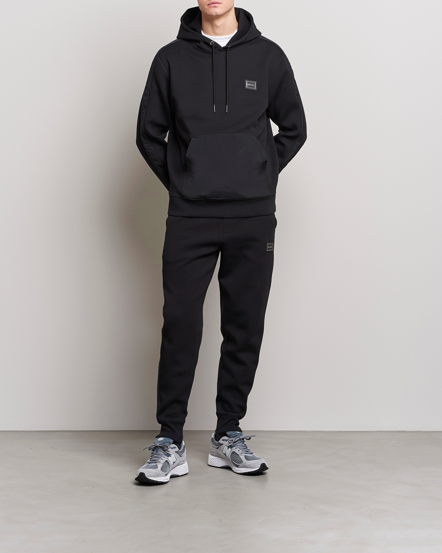 Homme | Pulls Et Tricots | HUGO | Daulo Logo Hoodie Black