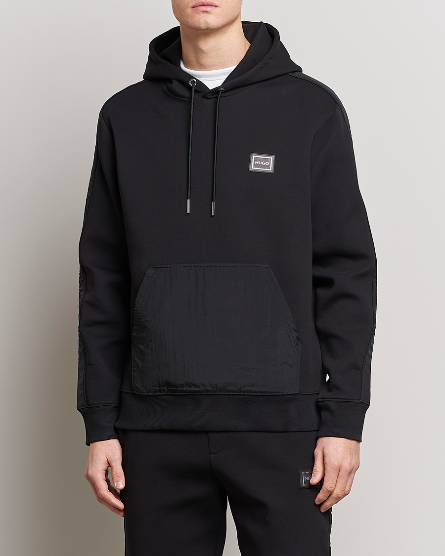 Homme | Pulls Et Tricots | HUGO | Daulo Logo Hoodie Black