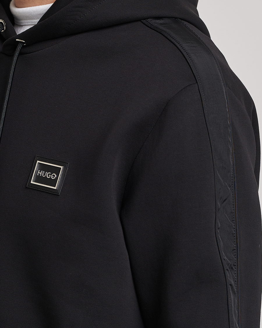 Homme | Pulls Et Tricots | HUGO | Daulo Logo Hoodie Black