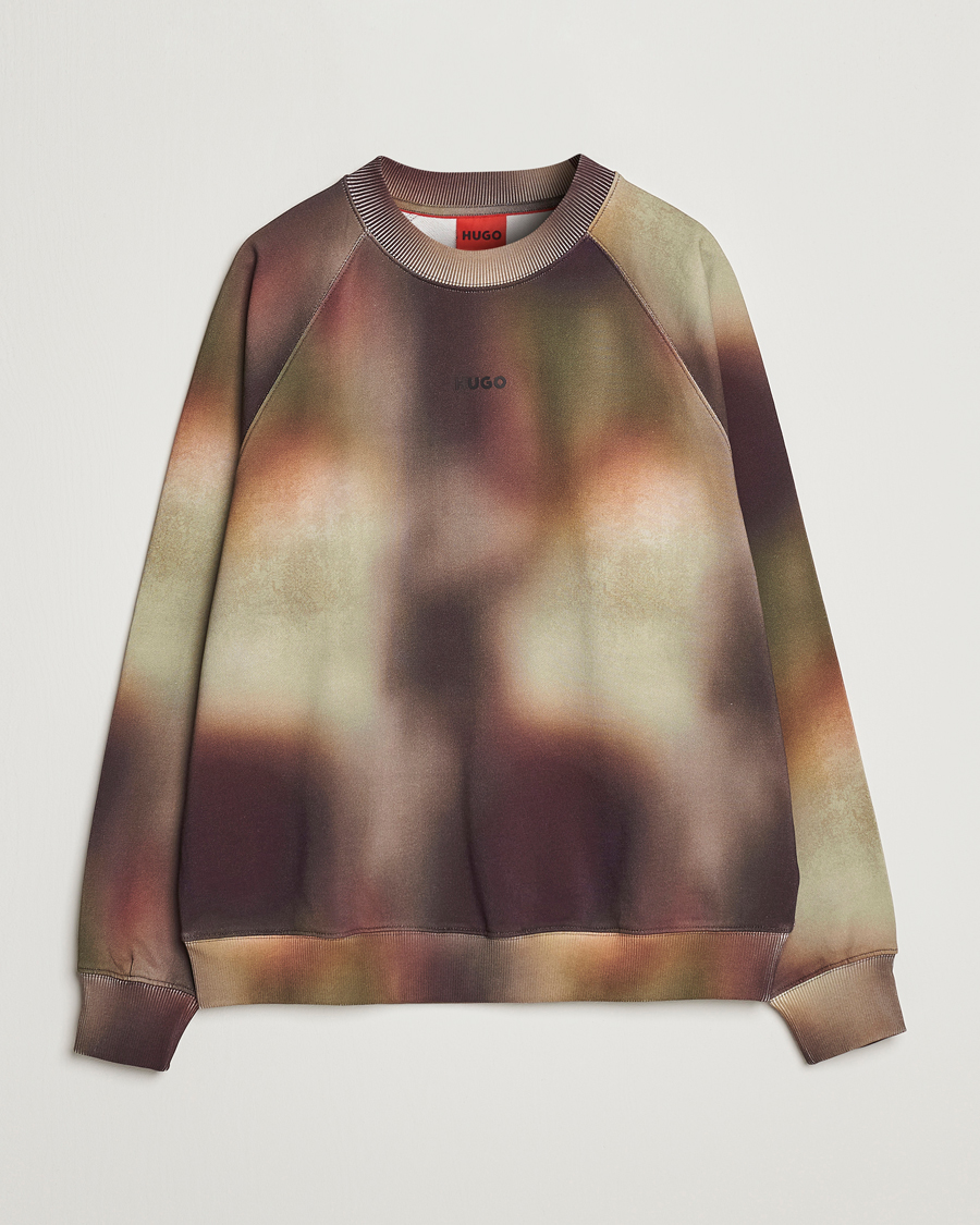 Homme | Pulls Et Tricots | HUGO | Dopiapo Camo Crew Neck Sweatshirt Multi
