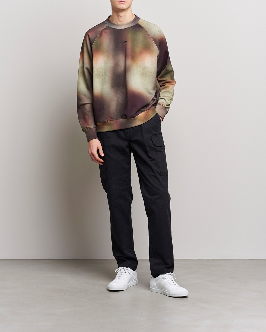 Homme | Pulls Et Tricots | HUGO | Dopiapo Camo Crew Neck Sweatshirt Multi