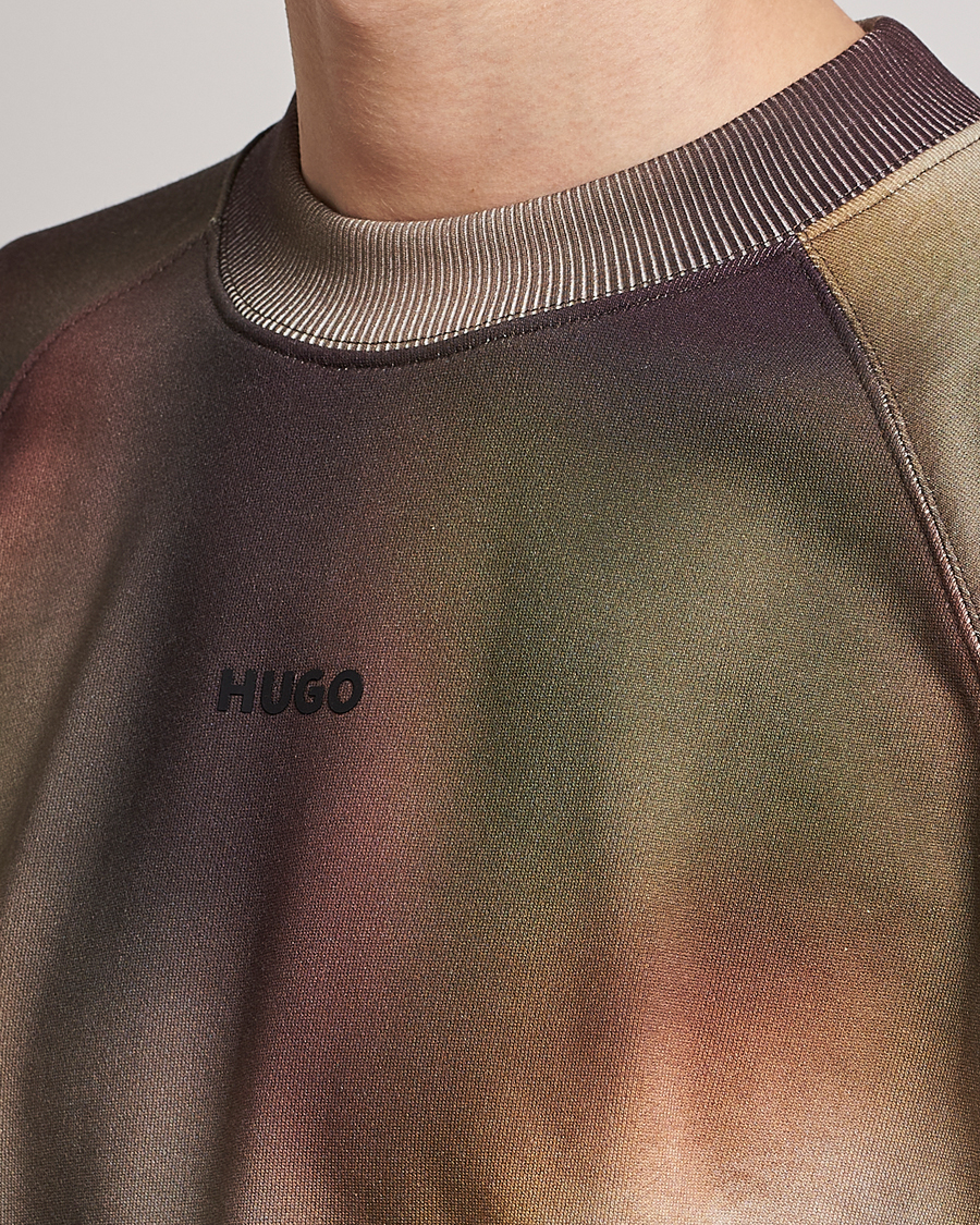 Homme | Pulls Et Tricots | HUGO | Dopiapo Camo Crew Neck Sweatshirt Multi
