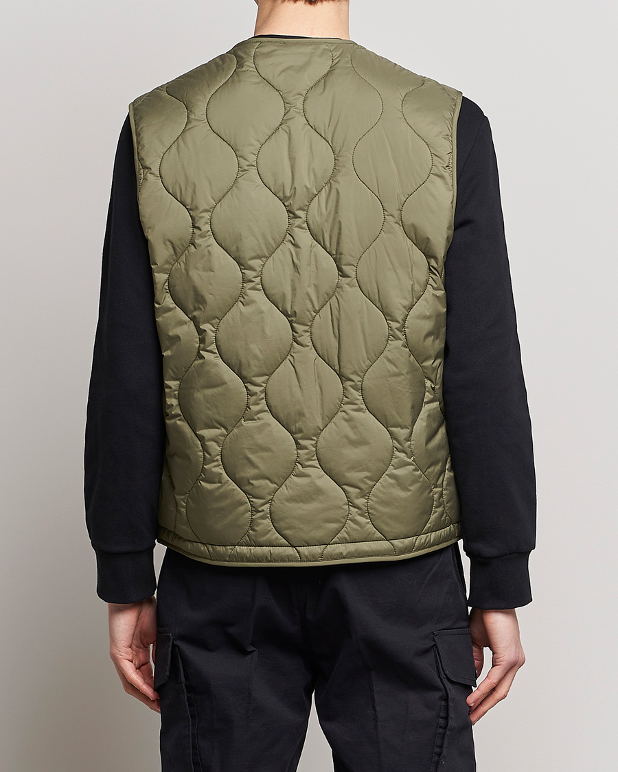 Homme | Gilets | HUGO | Bethano Onion Quilt Vest Open Green