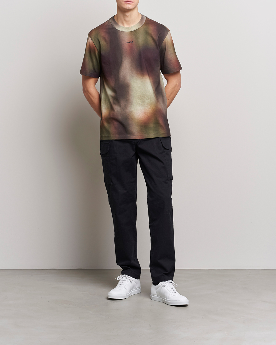 Homme | T-shirts | HUGO | Diobo Logo Crew Neck T-Shirt Multi