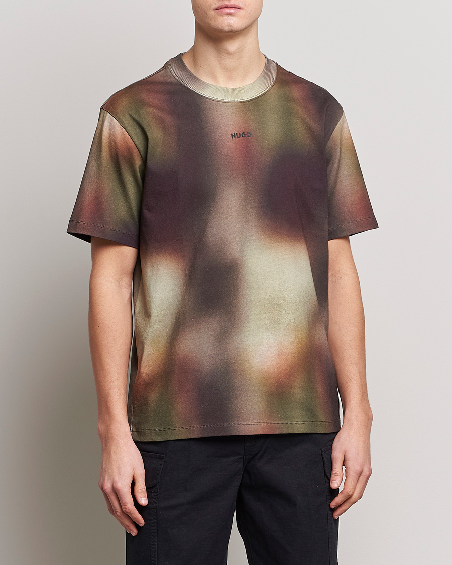 Homme | T-shirts | HUGO | Diobo Logo Crew Neck T-Shirt Multi