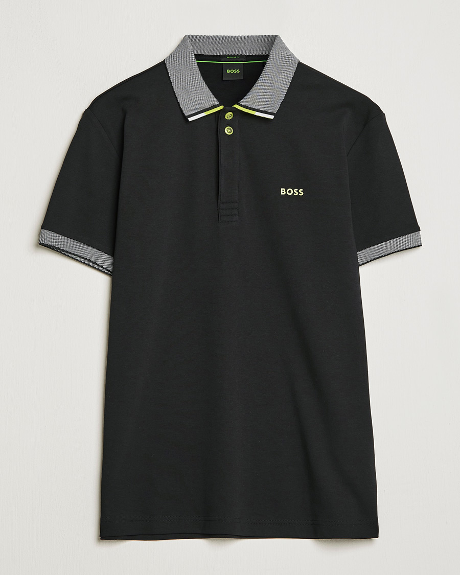 Homme | Polos | BOSS GREEN | Paddy Performance Piké Black