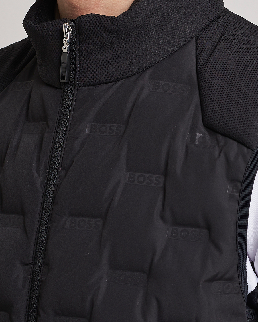 Homme | Gilets | BOSS GREEN | Hellion Vest Black