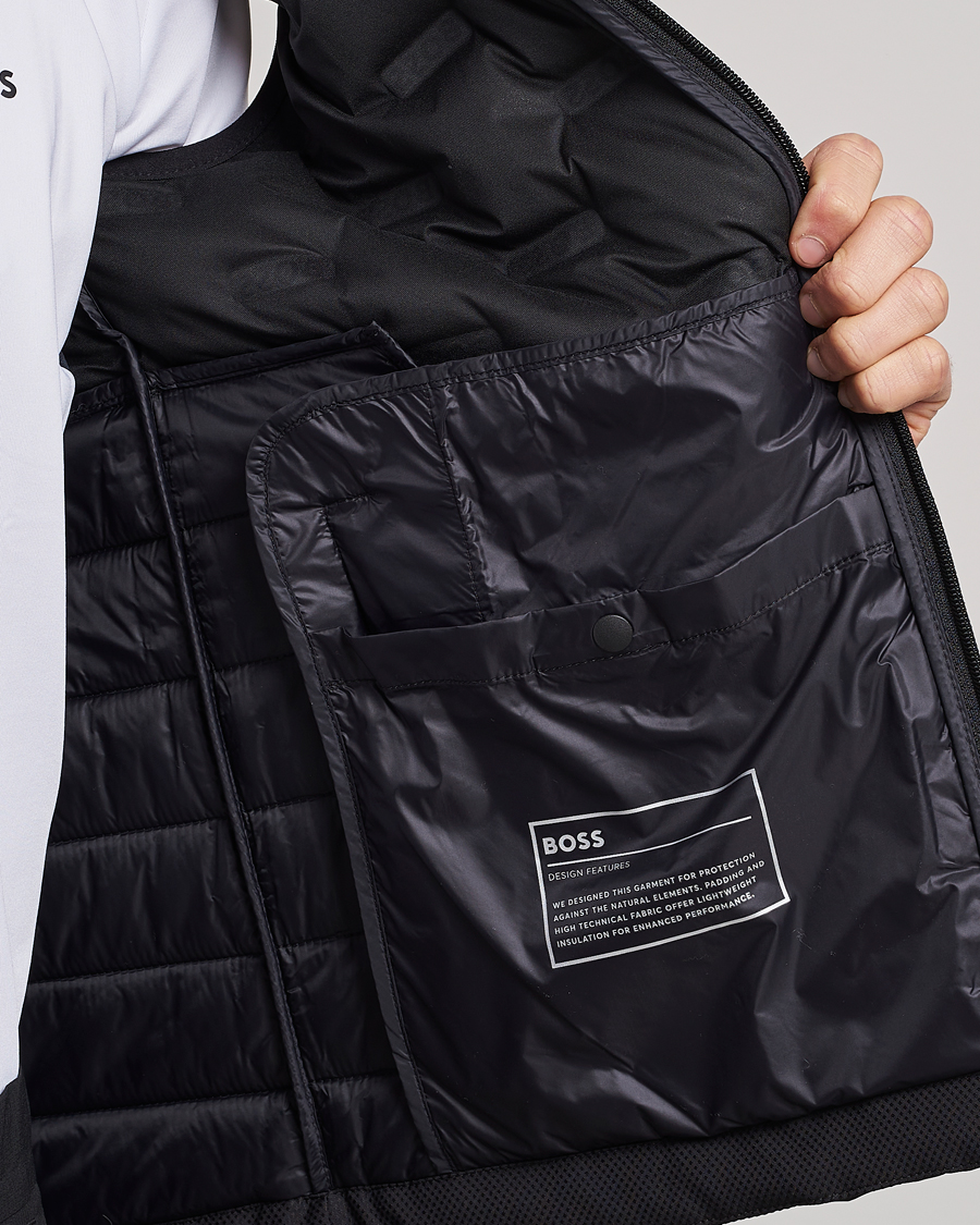 Homme | Gilets | BOSS GREEN | Hellion Vest Black