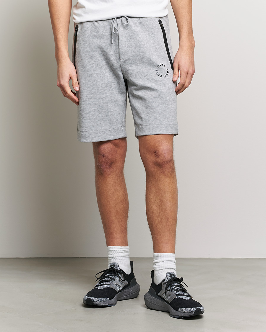 Homme | Shorts | BOSS GREEN | Headlo Sweatshorts Light Grey