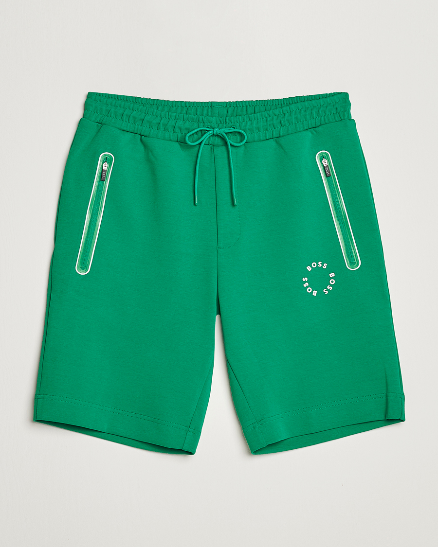 Homme | Shorts | BOSS GREEN | Headlo Sweatshorts Open Green