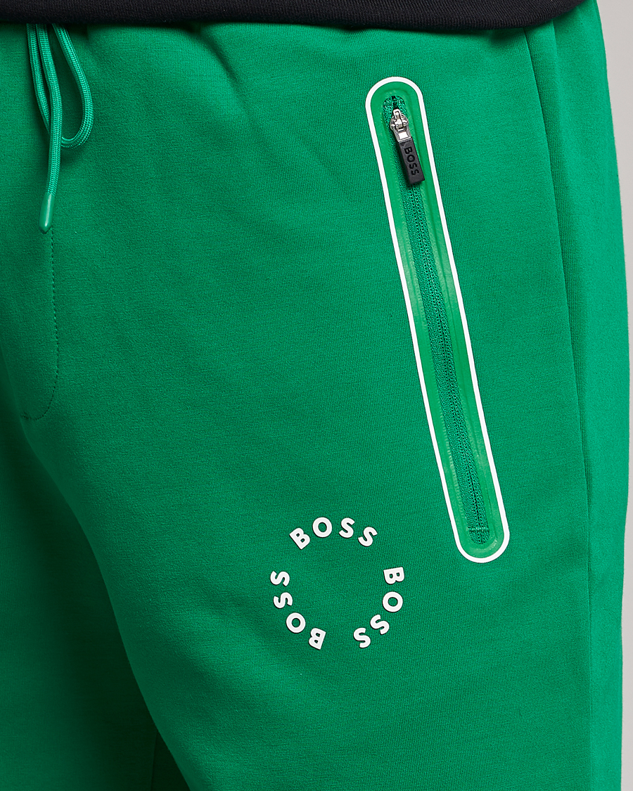 Homme | Shorts | BOSS GREEN | Headlo Sweatshorts Open Green