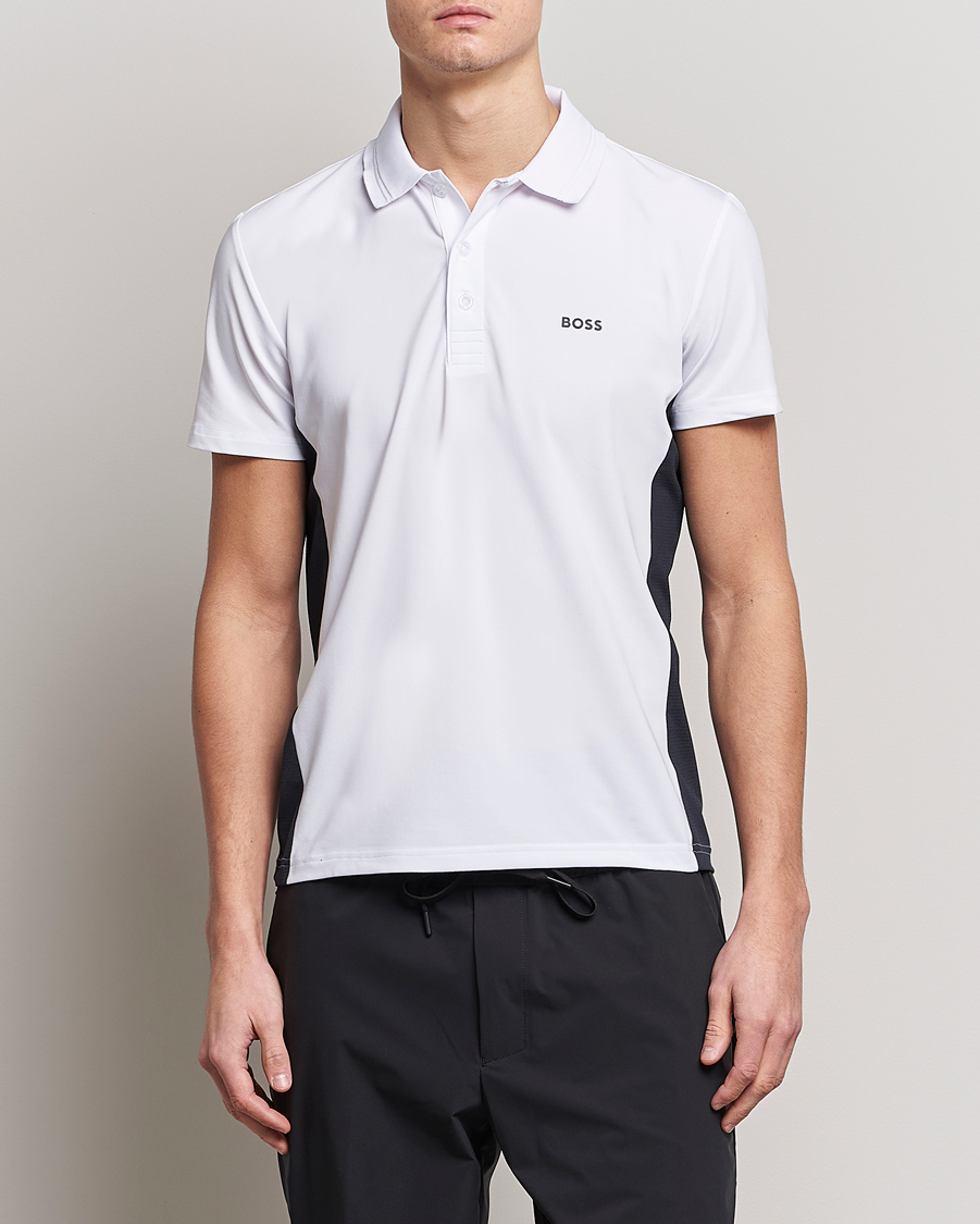 Homme | Polos | BOSS GREEN | Paddytech Piké White