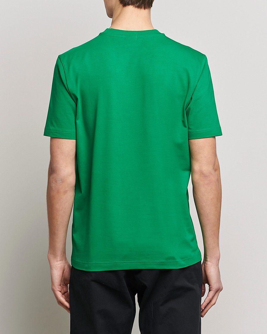 Homme | T-shirts | BOSS GREEN | Logo Crew Neck T-Shirt Open Green