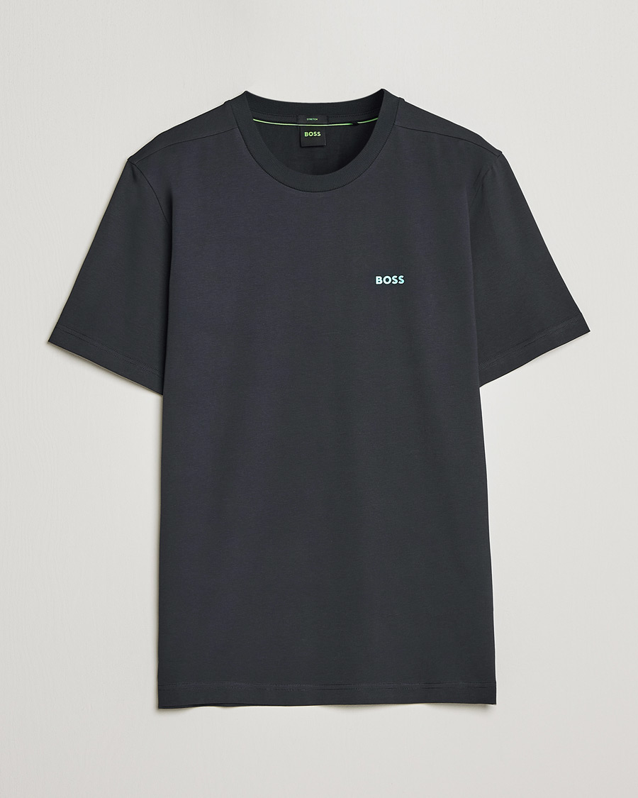 Homme | T-shirts | BOSS GREEN | Logo Crew Neck T-Shirt Dark Blue