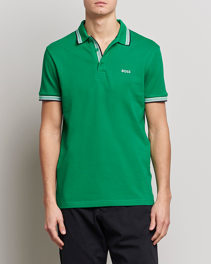 Homme | Polos | BOSS GREEN | Paddy Piké Open Green