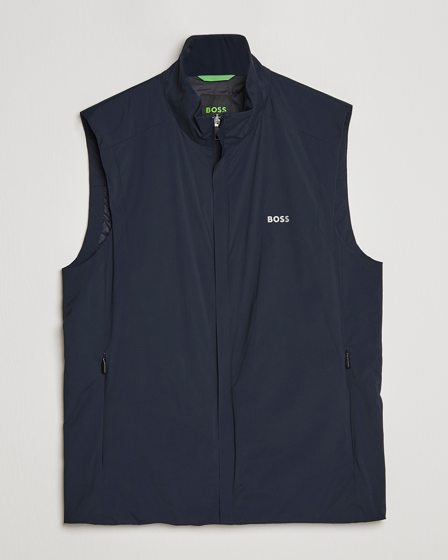Homme | Gilets | BOSS GREEN | Axis Performance Vest Dark Blue