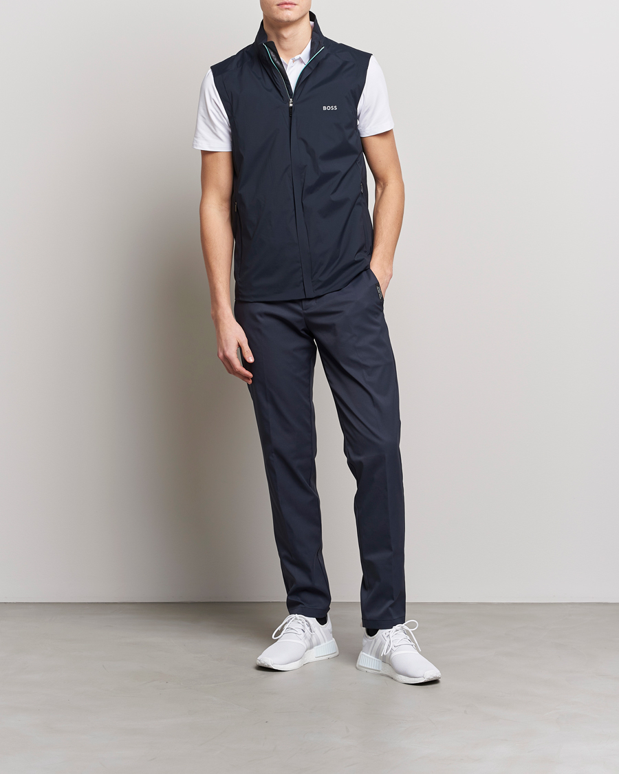 Homme | Gilets | BOSS GREEN | Axis Performance Vest Dark Blue
