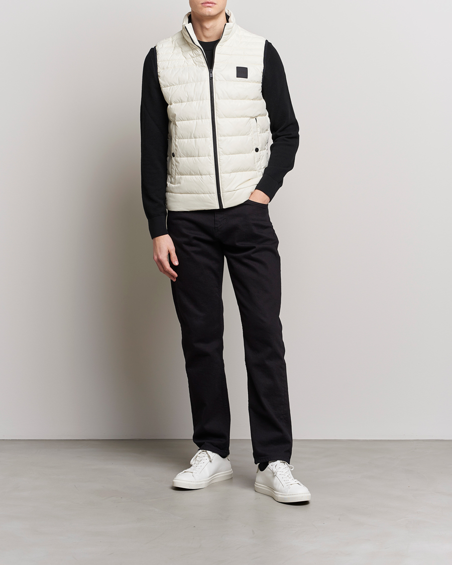 Homme | Gilets | BOSS ORANGE | Odeno Down Vest Light Beige