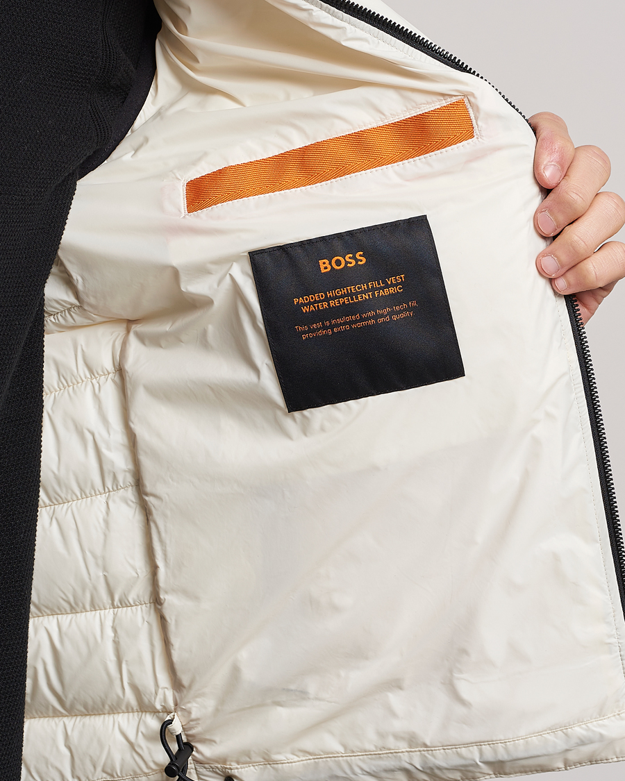 Homme | Gilets | BOSS ORANGE | Odeno Down Vest Light Beige