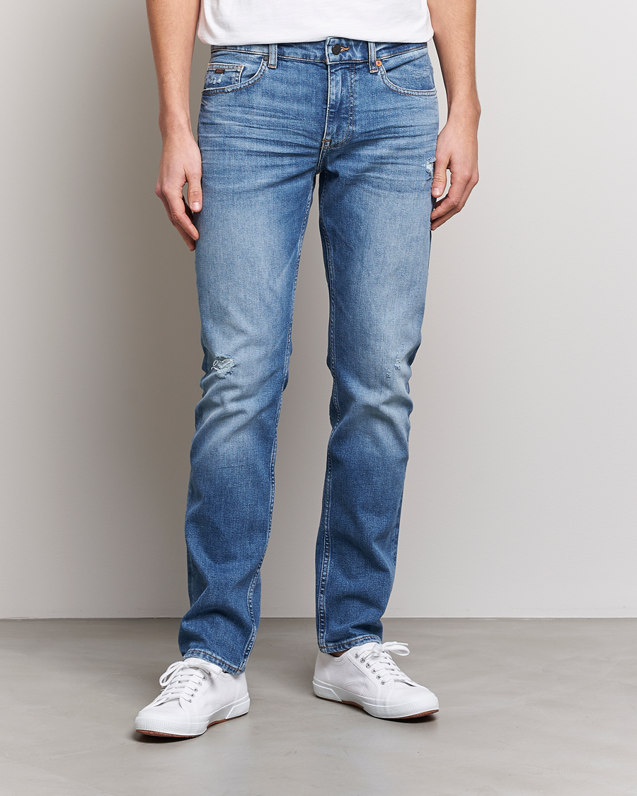 Homme | Jeans | BOSS ORANGE | Delaware Stretch Jeans Light Blue