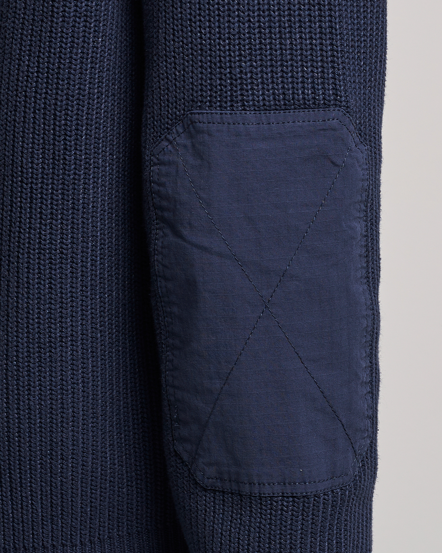 Homme | Pulls Et Tricots | BOSS ORANGE | Abinero Knitted Full-Zip Dark Blue