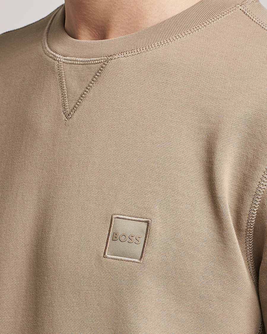 Homme | Pulls Et Tricots | BOSS ORANGE | Westart Logo Sweatshirt Medium Beige