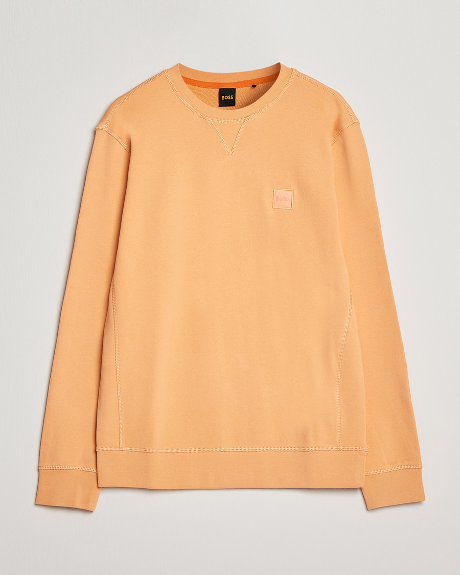 Homme | Pulls Et Tricots | BOSS ORANGE | Westart Logo Sweatshirt Pastel Orange
