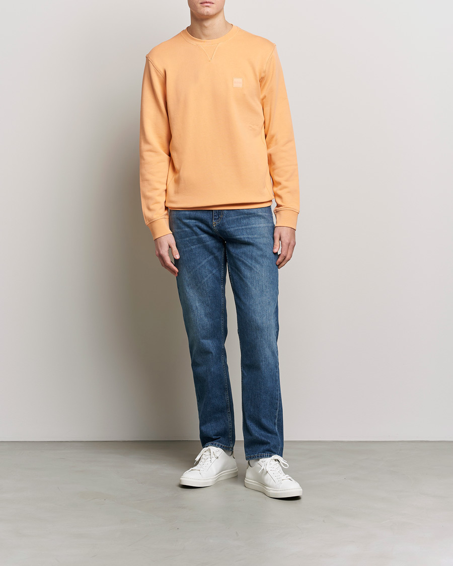 Homme | Pulls Et Tricots | BOSS ORANGE | Westart Logo Sweatshirt Pastel Orange
