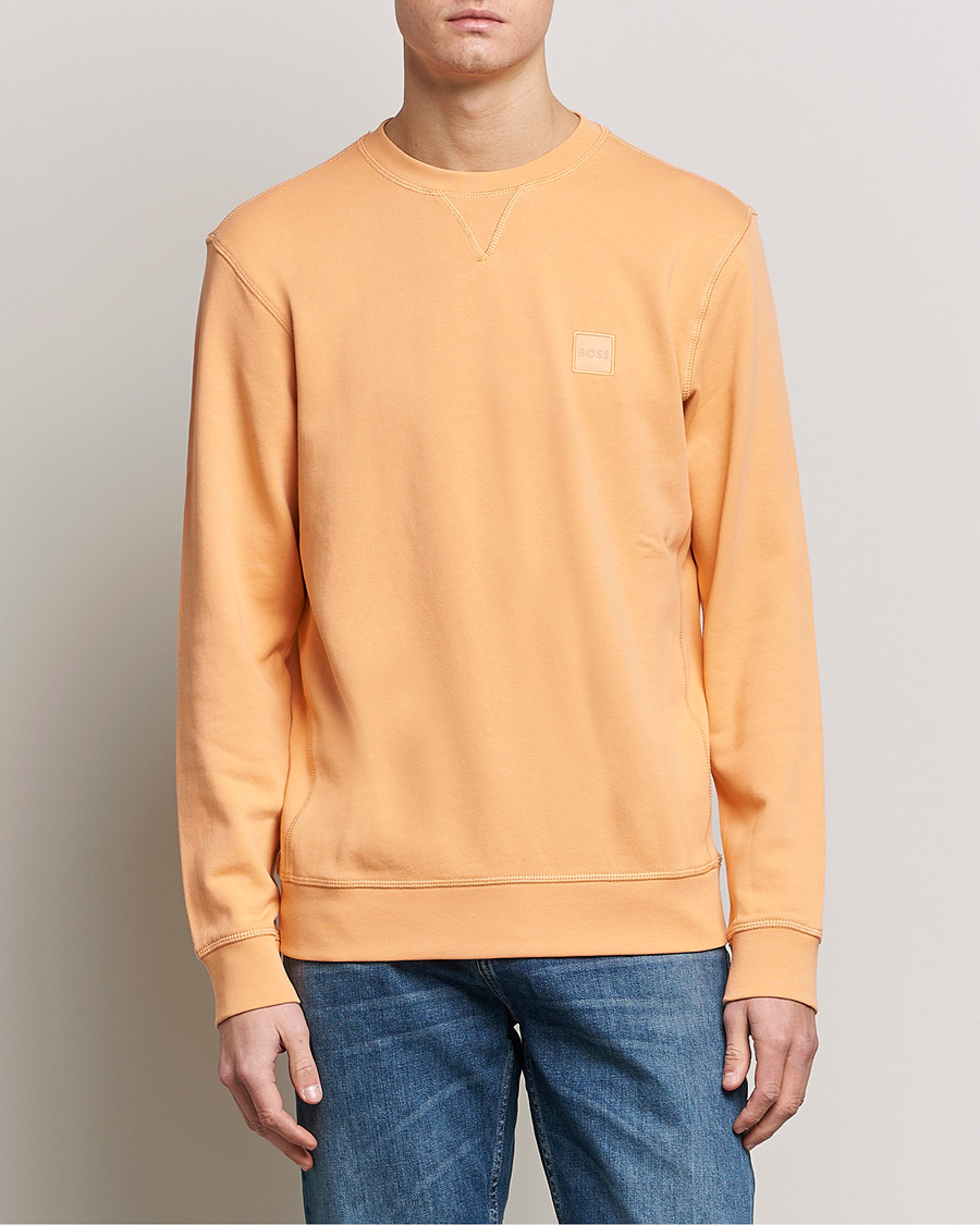 Homme | Pulls Et Tricots | BOSS ORANGE | Westart Logo Sweatshirt Pastel Orange