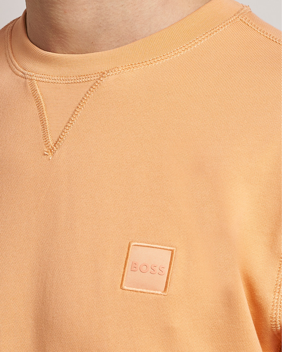 Homme | Pulls Et Tricots | BOSS ORANGE | Westart Logo Sweatshirt Pastel Orange