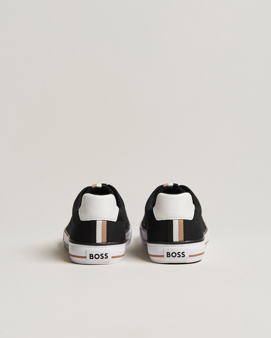 Homme | Aiden Canvas Sneaker Black | BOSS BLACK | Aiden Canvas Sneaker Black