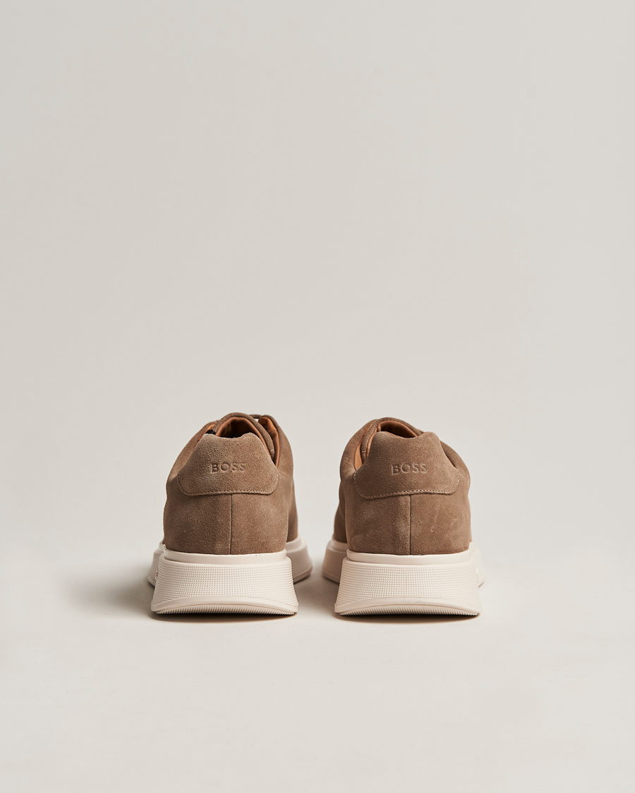 Homme | Bulton Suede Sneaker Medium Beige | BOSS BLACK | Bulton Suede Sneaker Medium Beige
