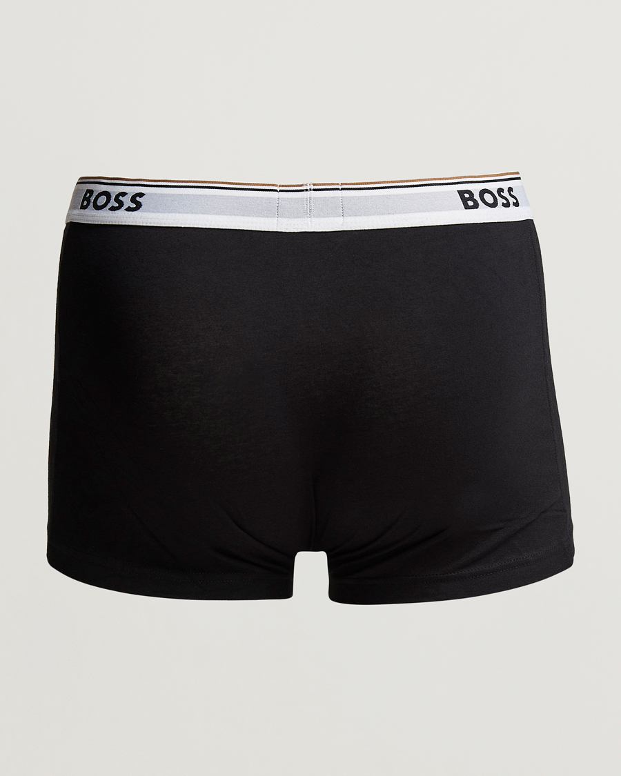 Homme | Sous-Vêtements Et Chaussettes | BOSS BLACK | 3-Pack Trunk Boxer Black