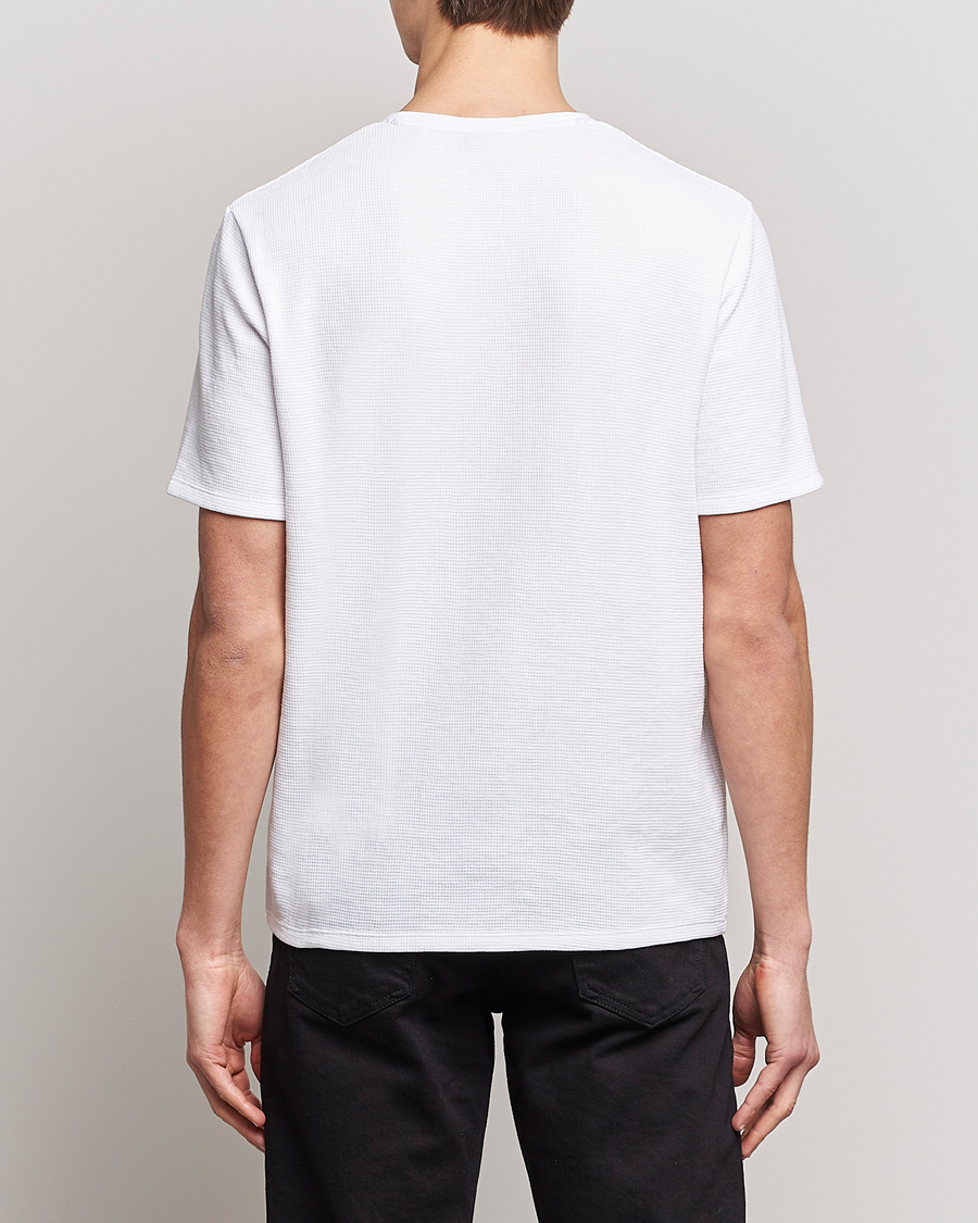 Homme | T-shirts | BOSS BLACK | Waffle Logo Crew Neck T-Shirt Open White