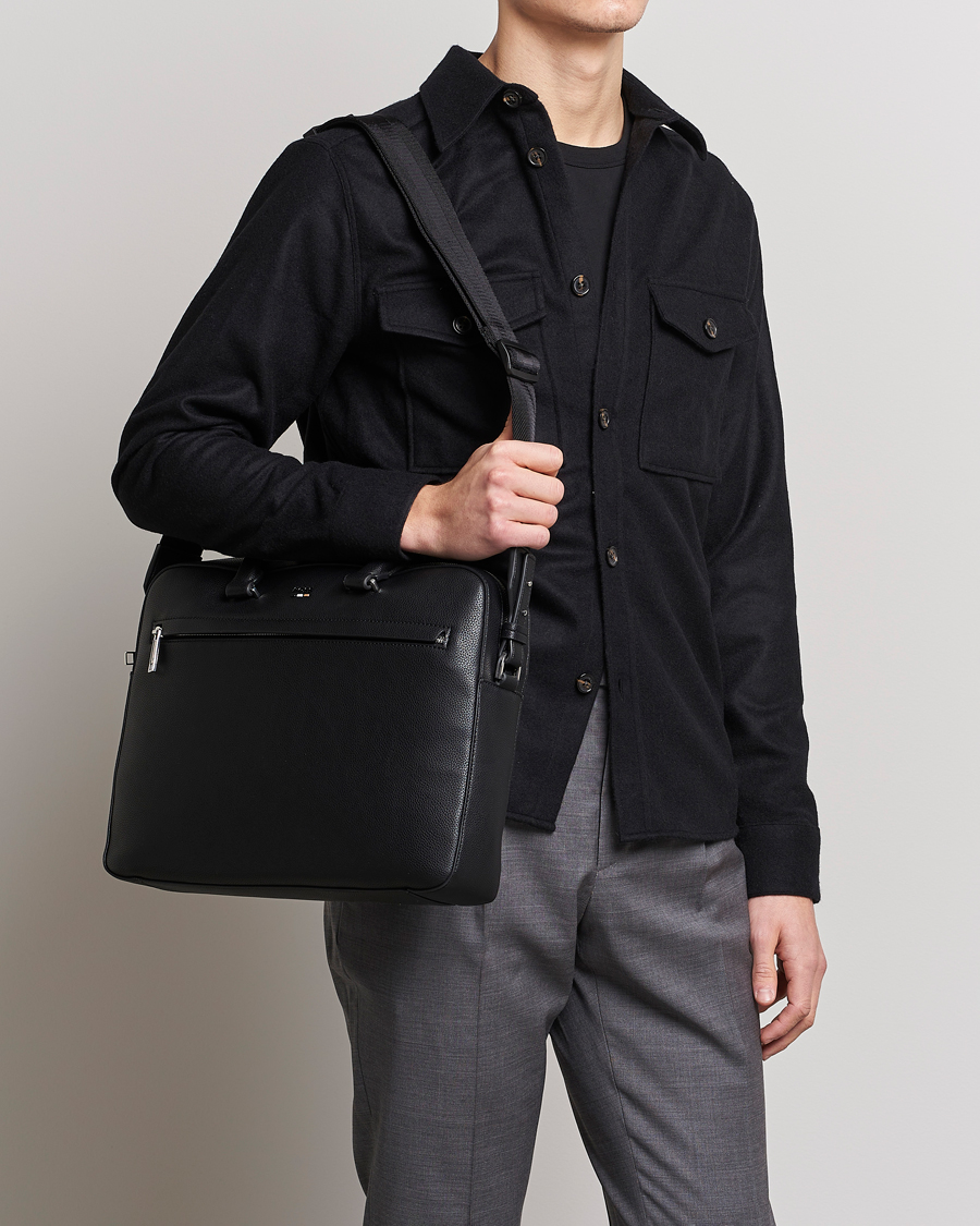 Homme | BOSS BLACK Ray Document Case Black | BOSS BLACK | Ray Document Case Black