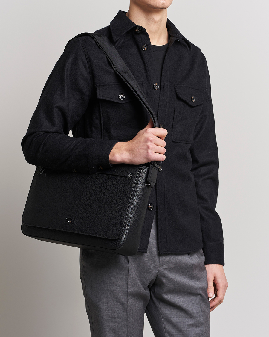 Homme | Ray Messenger Bag Black | BOSS BLACK | Ray Messenger Bag Black