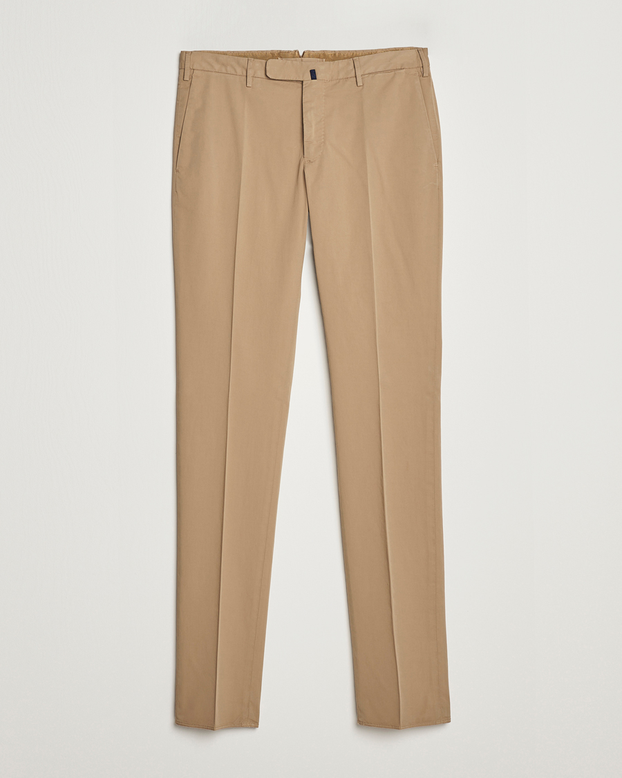 Homme | Pantalons | Incotex | Slim Fit Comfort Chinos Beige