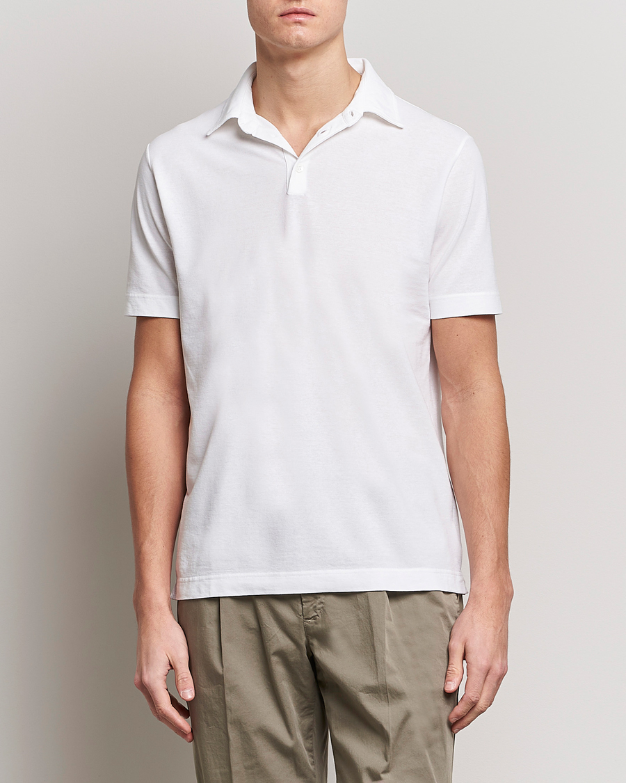Homme | Sections | Zanone | Ice Cotton Polo White