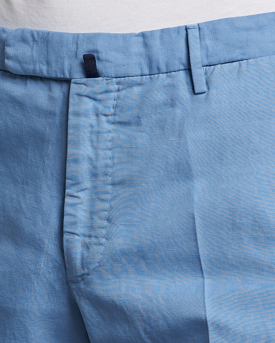 Homme | Pantalons | Incotex | Slim Fit Chinolino Trousers Light Blue