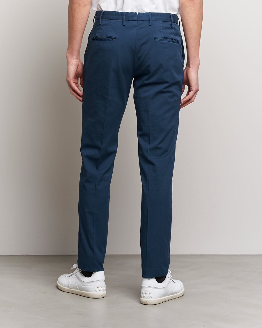 Homme | Pantalons | Incotex | Slim Fit Chinolino Trousers Navy