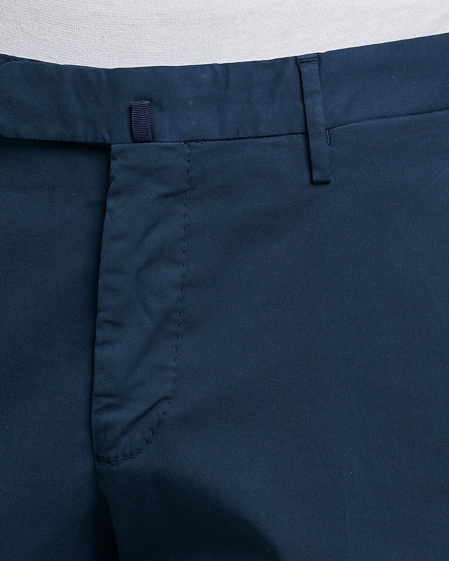 Homme | Pantalons | Incotex | Slim Fit Chinolino Trousers Navy