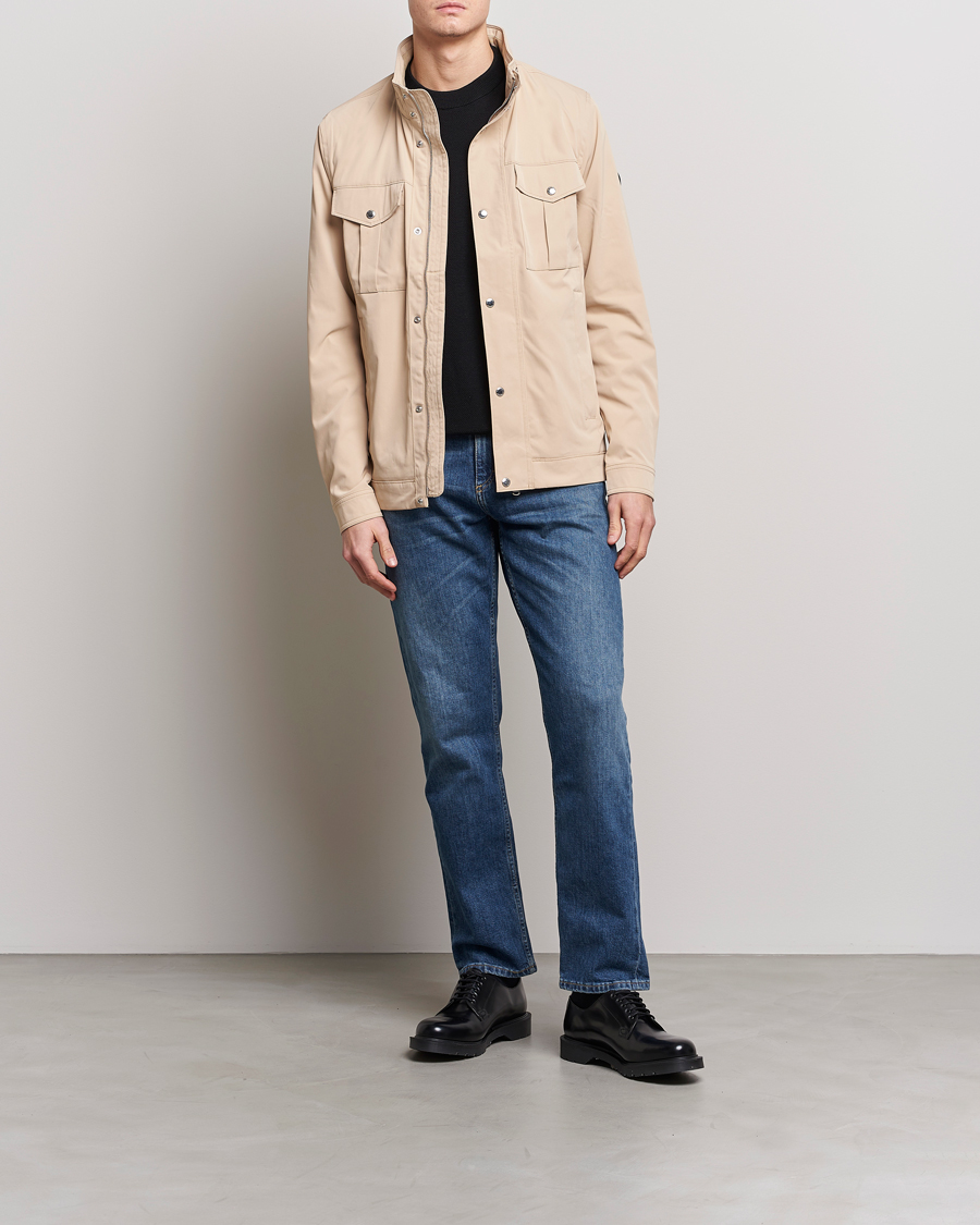 Homme | Manteaux Et Vestes | J.Lindeberg | Bailey Field Jacket Safari Beige