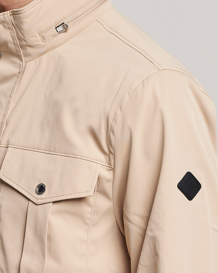 Homme | Manteaux Et Vestes | J.Lindeberg | Bailey Field Jacket Safari Beige