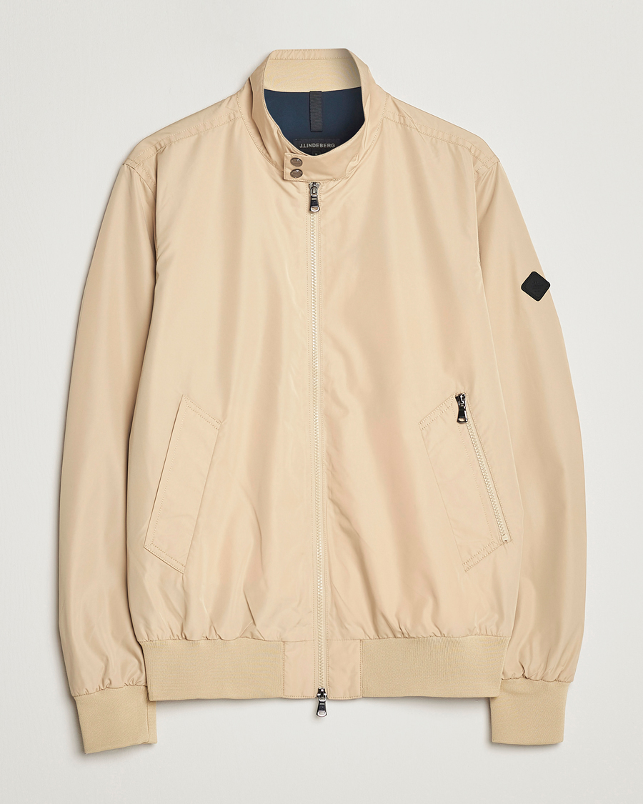 Homme | Manteaux Et Vestes | J.Lindeberg | Derek Poly Harrington Jacket Safari Beige